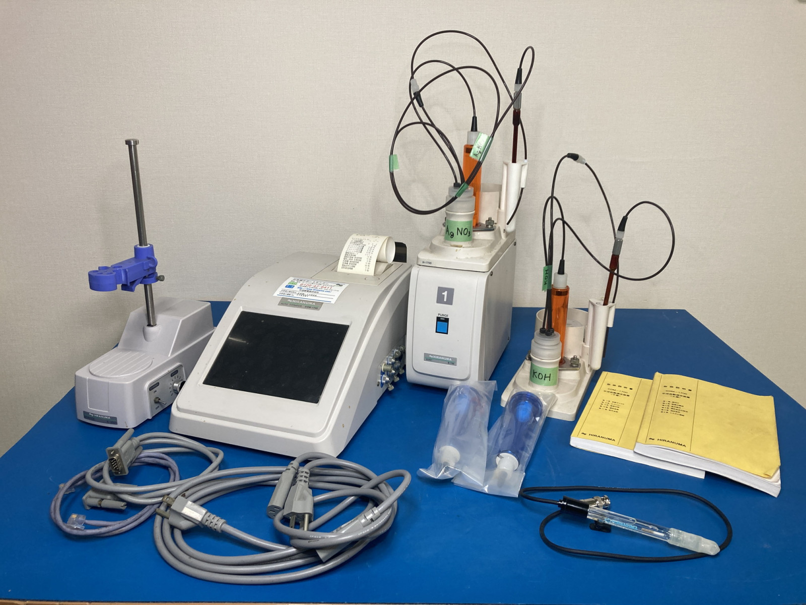 【RL-531】HIRANUMA 平沼産業 自動滴定装置 COM-1700, B-1700, K-2000T2