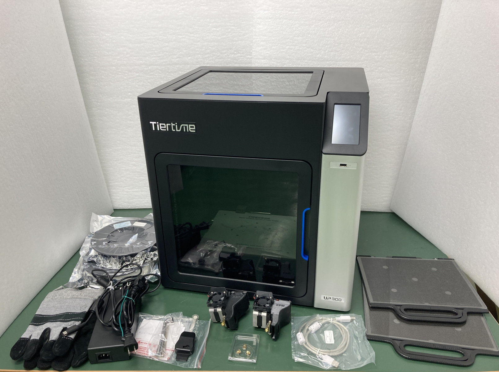 【RL-714】UP3D 3DプリンターUP300 ★ABS/PLA/TPU専用ヘッド・付属品多数 ・動作確認済！