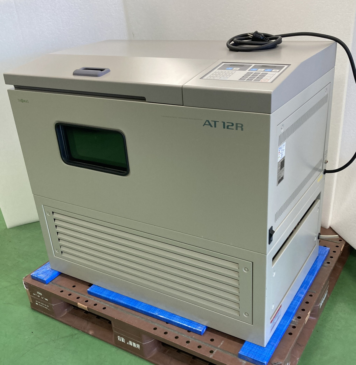 【RL-721】トーマス化学 THOMAS 多機能型恒温振とう培養器（旋回式）AT-12R フラスコフォルダ付