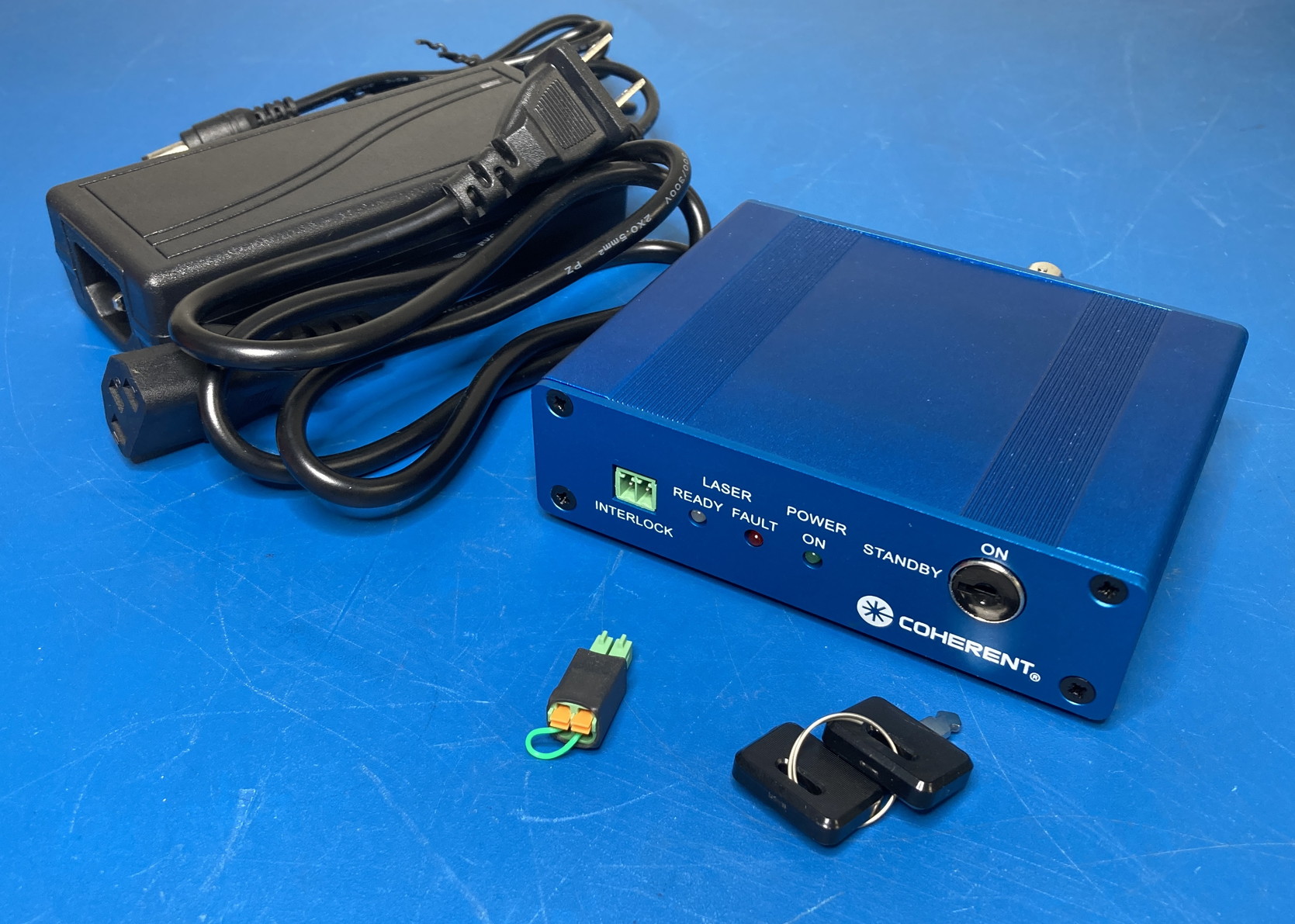 【RL-725】COHERENT コヒレント StingRay/BioRay Remote レーザーコントローラ 1225414 通電確認済！