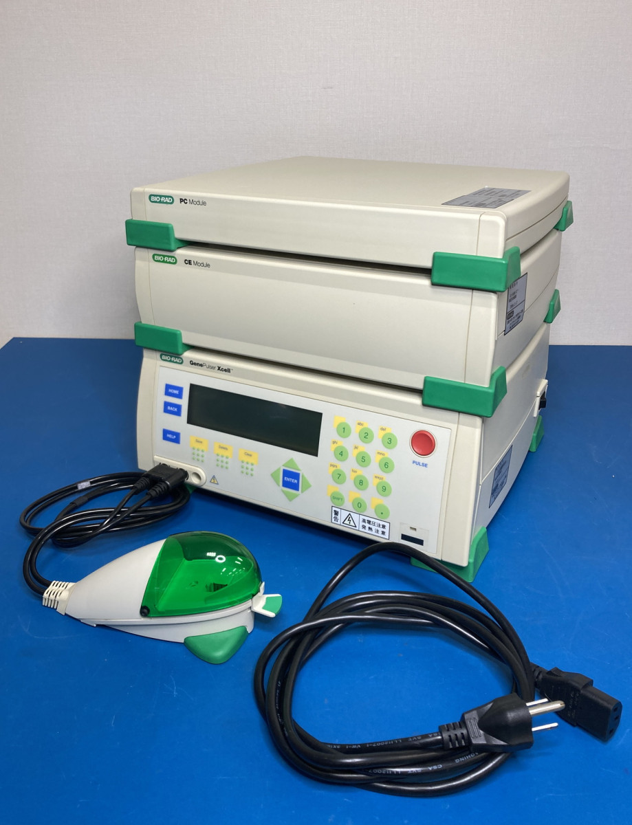 【RL-745】Bio Rad エレクトロポレーションシステム Gene Pulser Xcellコンプリートシステム ShockPod付 !