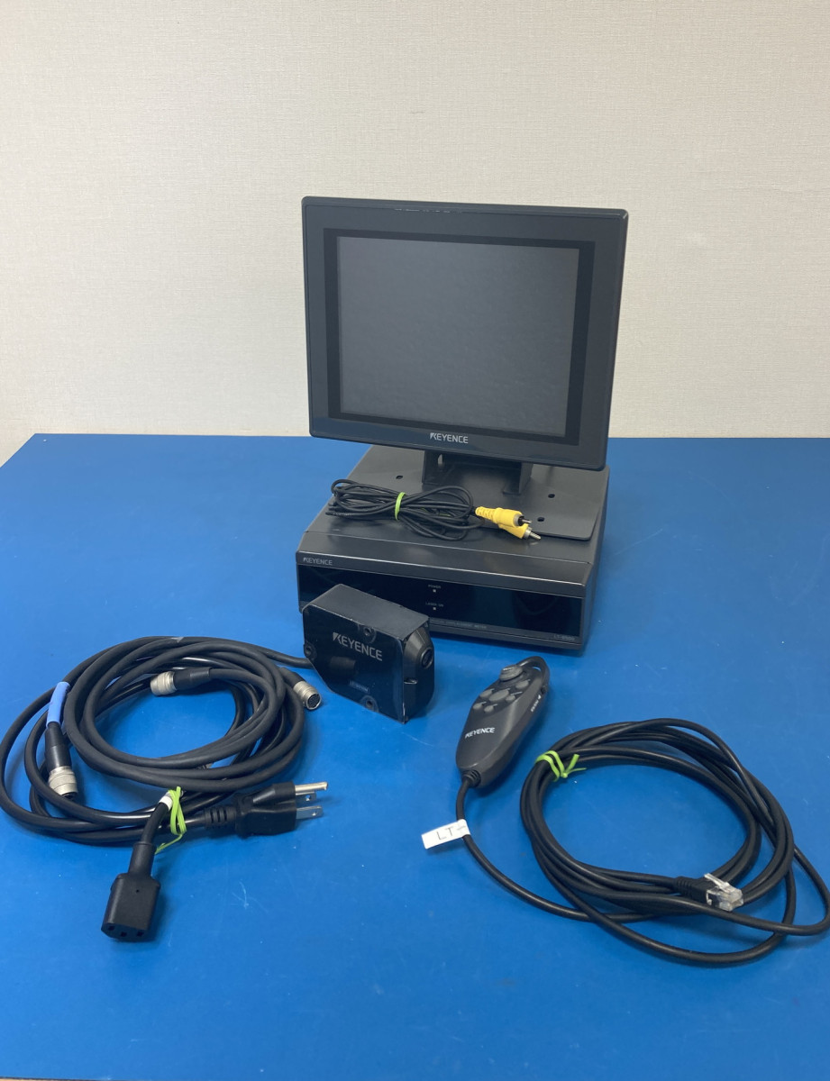 【RL-752】キーエンス KEYENCE ダブルスキャン高精度レーザ測定器 LT-9010M / LT-9500 レーザー照射確認済！
