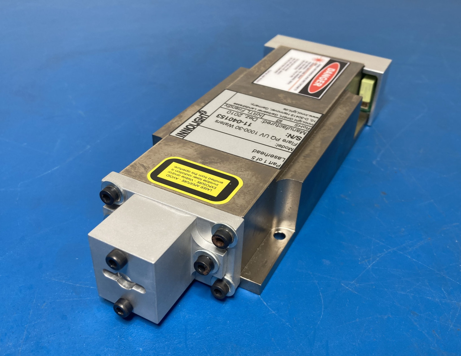 【RL-803】WATERS Synapt G2 イノライト INNOLIGHT ULTRACOMPACT DPSS LASERS レーザーヘッド Flare PQ UV 1000-30