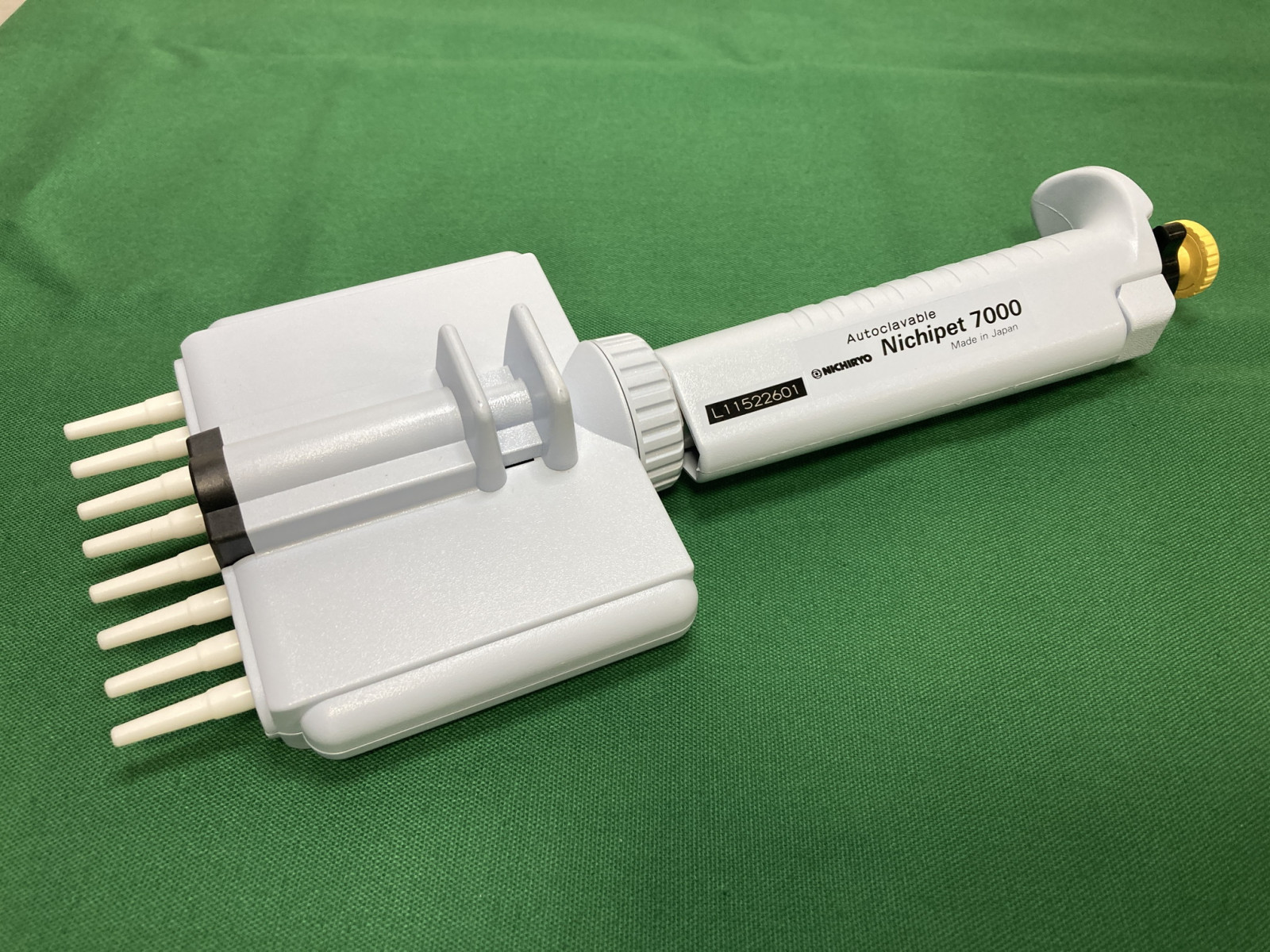 【RL-832】ニチリョー NICHIRYO マルチチャンネルデジタルマイクロピペット Nichipet 7000 8連 5-50uL