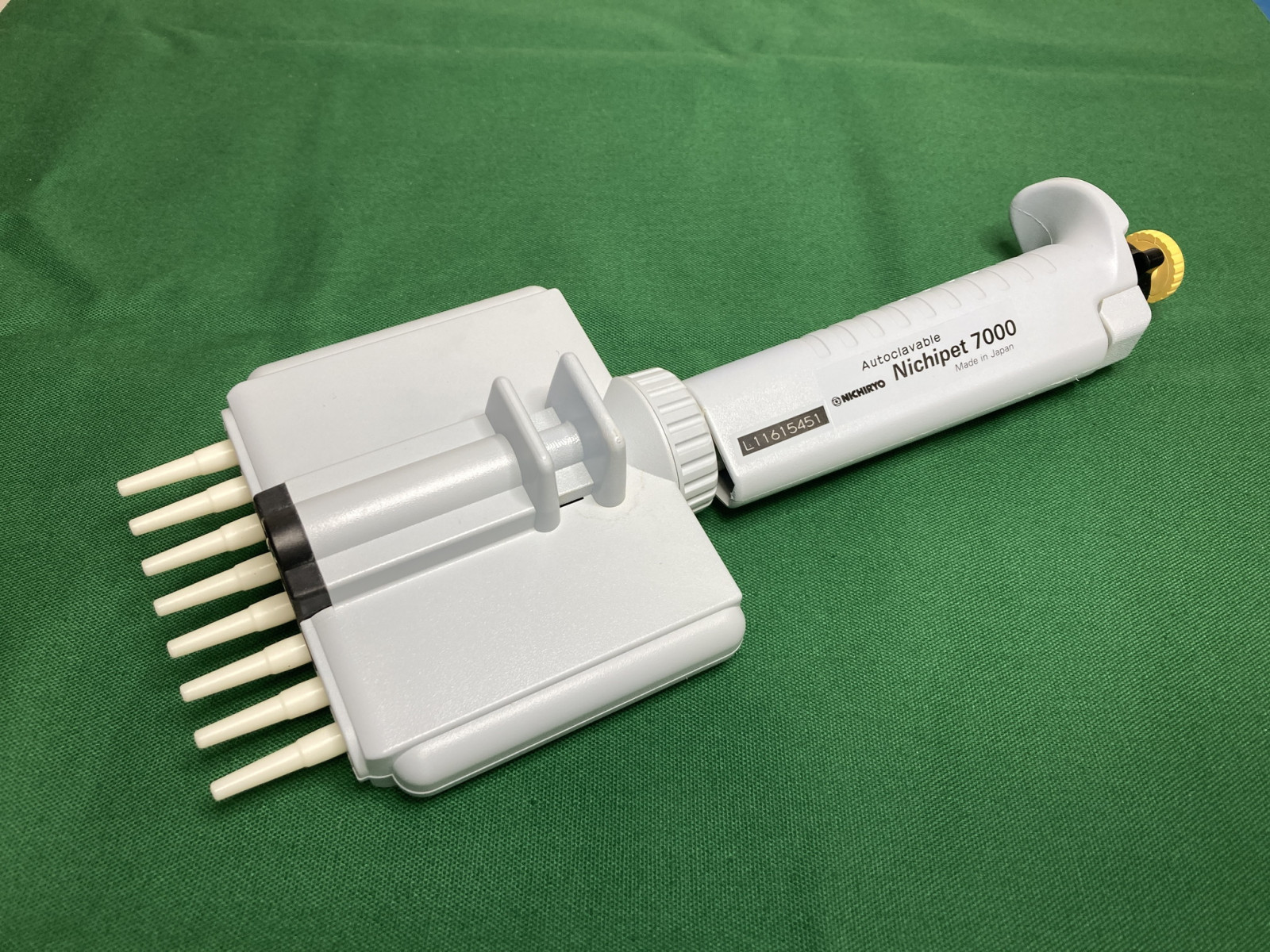 【RL-833】ニチリョー NICHIRYO マルチチャンネルデジタルマイクロピペット Nichipet 7000 8連 5-50uL