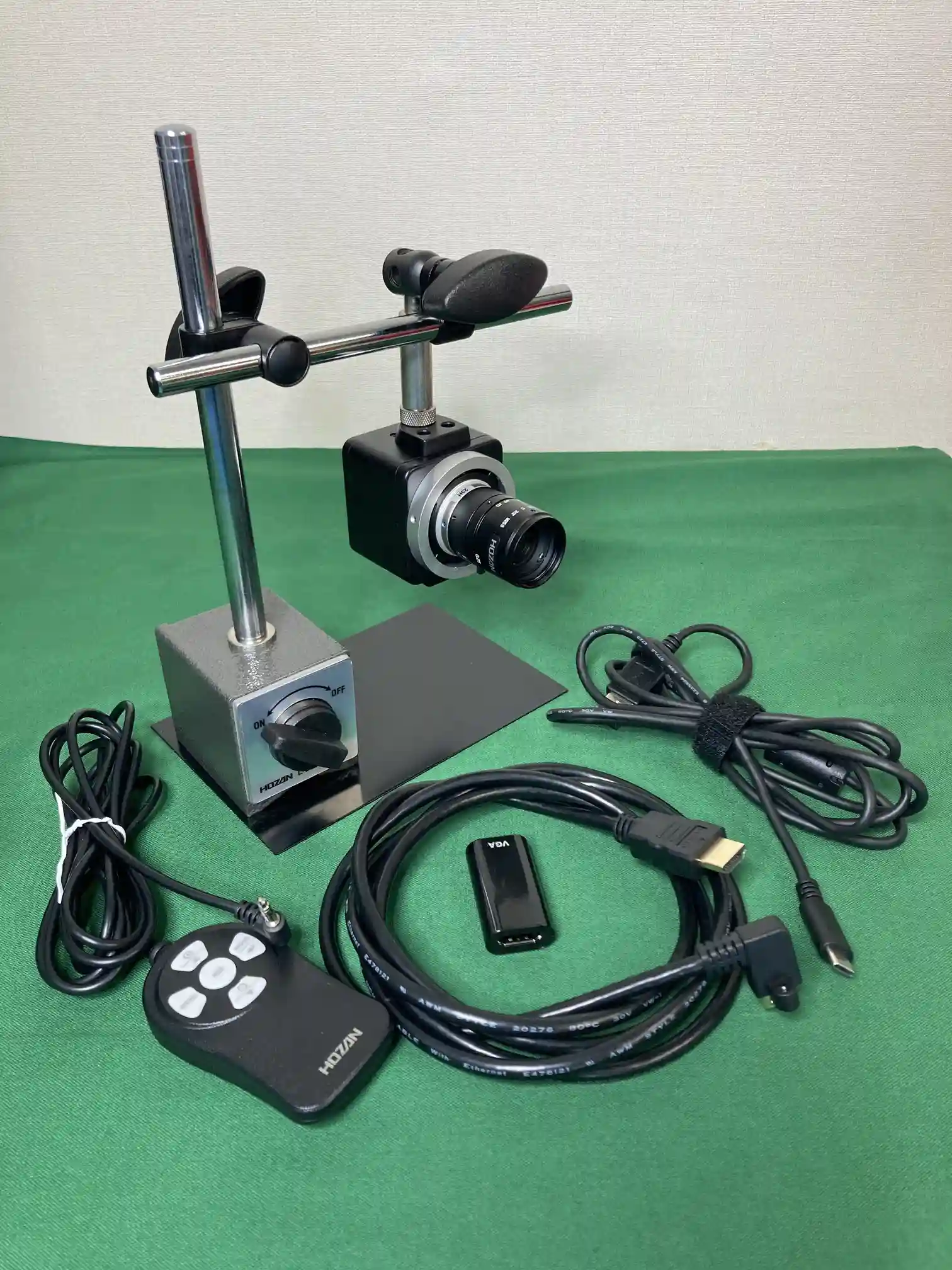 【RL-854】ホーザン HOZAN フルHDカメラ + レンズ+ マグネットベース L-851, L-600-35, L-505 モニタ表示OK! ★動作確認事項保証14日間★