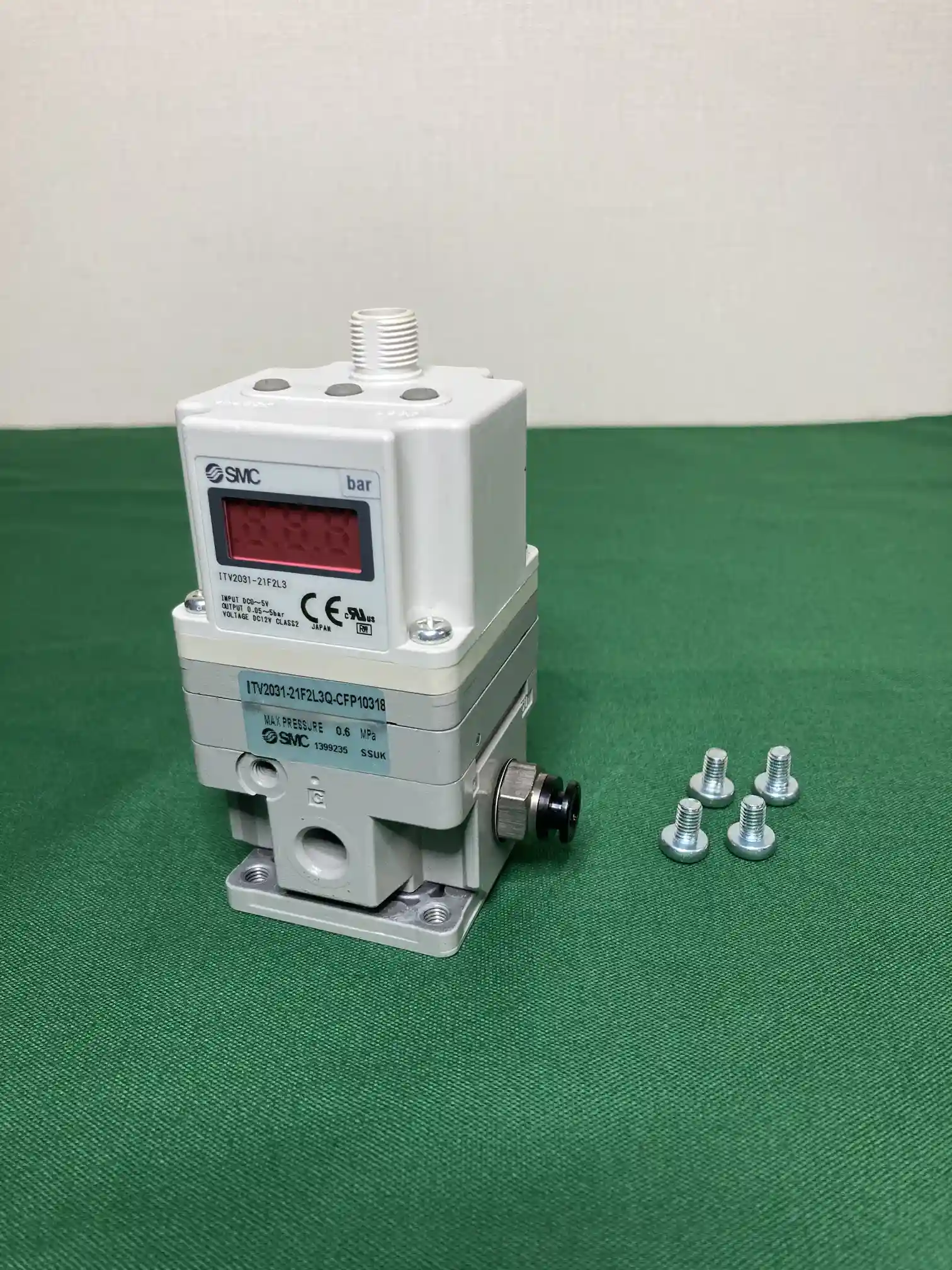 【RL-875】エスエムシー SMC 電子式真空レギュレータ ITV2031-21F2L3