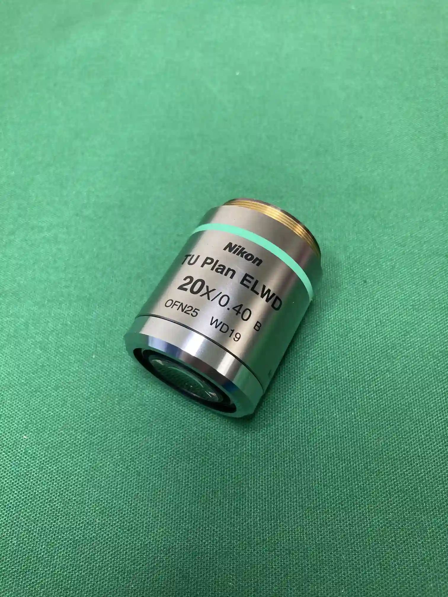 【RL-883】ニコン Nikon 対物レンズ（蛍光・高性能・長作動距離） TU Plan ELWD 20×/0.40B OFN25 WD19
