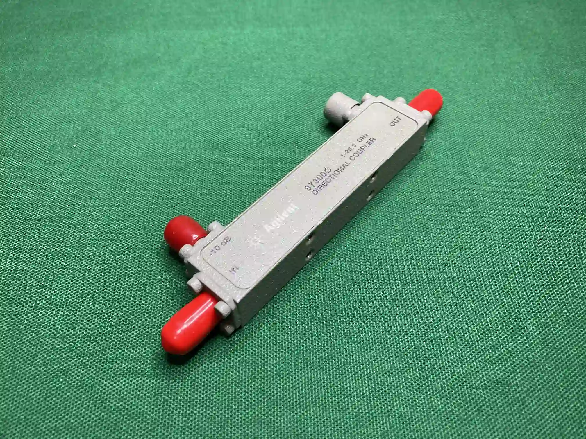 【RL-923】アジレント Agilent Technologies 同軸方向性結合器 10dB coaxial coupler 1-26.5 GHz female connectors 87300C